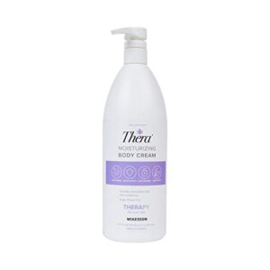 Thera Moisturizing Hand and Body Cream - Hydrating Lotion for Chapped, Fragile Skin - Lavender Scent, 32 oz, 1 Count