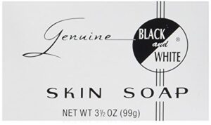 Black and White Skin Soap, 3.5 Ounce