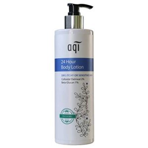 AQI Sensitive Skin Body Lotion - 2% Colloidal Oatmeal Lotion, Parabens & Sulfate Free Moisturizer for Men & Women, for Dry & Itchy Skin, Made in Australia - 16.91 fl oz