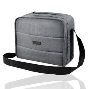 Portable Travel Bag 13.4inch, Waterproof for Accessories Cleaning Use Briefcase