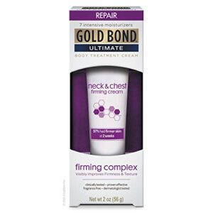 Gold Bond Ultimate Neck & Chest Firming Cream, Clinically Tested Skin Firming Cream, 2 oz.