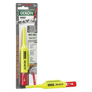 DIXON Industrial REACH- Deep Hole Permanent Marker, Red, 1-Count (14202)