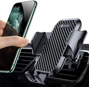 andobil Car Phone Holder Mount [2022 Upgraded] Smartphone Air Vent Holder Easy Clamp Hands-Free Compatible with iPhone 11 12 13 14 Pro Max 6 7 8 X XR XS SE Samsung Galaxy S22/S21/S20+/S10/S9/Note 20