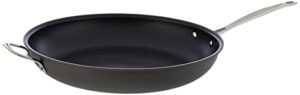 Cuisinart 622-36H Chef's Classic Nonstick Hard-Anodized 14-Inch Open Skillet with Helper Handle, Black