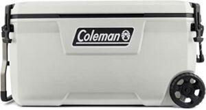 Coleman Ice Chest—Convoy Series 100 Quart Cooler with Wheels