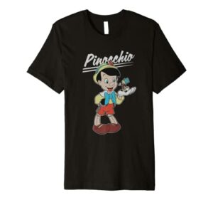 Disney Pinocchio and Jiminy Cricket Premium T-Shirt