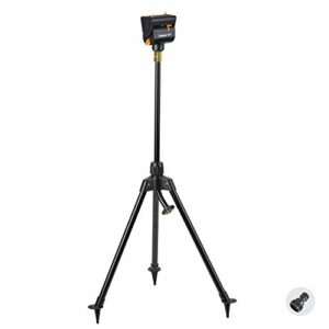 Melnor 65115-AMZ MiniMax Turbo Oscillating Sprinkler on Tripod with QuickConnect Product Adapter Amazon Bundle