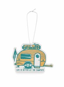 Camco Life is Better at The Campsite Air Freshener - Provides a Long-Lasting Scent - Perfect for Small Spaces - Along The Shore Scent (53363)