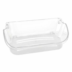 240356402 Clear Refrigerator Door Bin Side Shelf Compatible with Frigidaire Kenmore Electrolux Refrigerator Top shelf - Replaces AP2549958 PS430122 240430312 240356416 240356407-Pack of 1