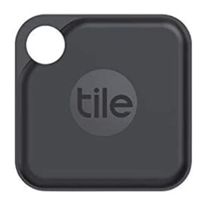 Tile Pro (2020) 1-pack - High Performance Bluetooth Tracker, Keys Finder and Item Locator for Keys, Bags, and More; 400 ft Range, Water Resistance and 1 Year Replaceable Battery