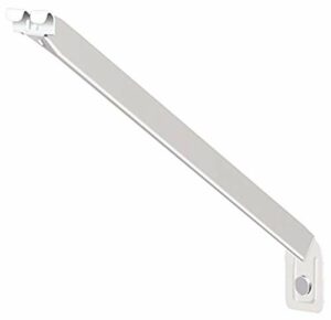 ClosetMaid 21776 Support Bracket for 16-Inch Deep Wire Shelving, 12-Pack, White