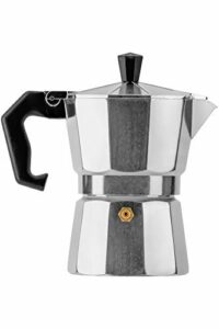Mixpresso Aluminum Moka stove coffee maker, Moka Pot Coffee Maker for Gas or Electric Stove Top, Classic Italian Coffee Maker,Espresso Maker Stovetop, Excellent Camping Pot. 3 Espresso Cup - 5 oz