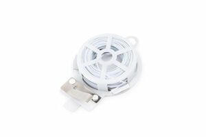 Fox Run Twist Tie Roll and Cutter, 60-Foot, Pack of 1, White