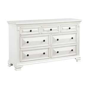 Picket House Furnishings Trent 7-Drawer Dresser in White