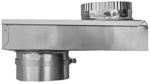Builder's Best 84049 SAF-T-Duct Zero Dryer Vent Periscope, Adjustable 0-5
