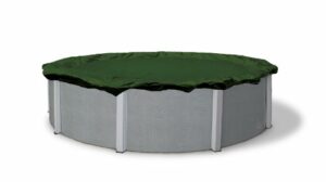 Blue Wave BWC801 Silver 12-Year 15-ft Round Above Ground Pool Winter Cover, FEET, Forest Green