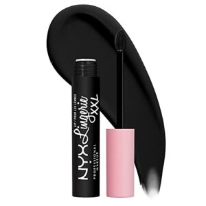 NYX PROFESSIONAL MAKEUP Lip Lingerie XXL Matte Liquid Lipstick - Naughty Noir (Black)