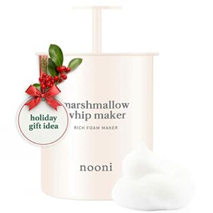 Nooni Facial Cleansing Tool - Marshmallow Whip Maker | Gentle Deep Cleanser, Rich Foamer, Easy to Use, 1 Count