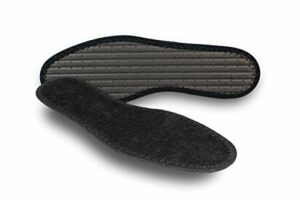 Pedag Summer, German Pure Cotton Terry Barefoot Insole, Washable, Sweat Absorbent, Moisture Control, Black, Us 9l/6m/ 39 Eu, (pack Of 1)
