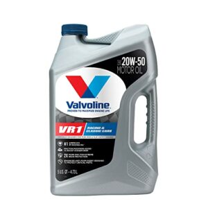 Valvoline VR1 Racing SAE 20W-50 High Performance High Zinc Motor Oil 5 QT