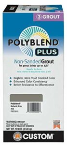 Grout Customs POLYBLEND Plus Non Sanded (Delorean Gray 165)