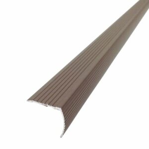 M-D Building Products 43311 M-D Fluted Stair Edging Transition Strip, 36 in L, Aluminum, Prefinished, Spice, quot, 3 Foot
