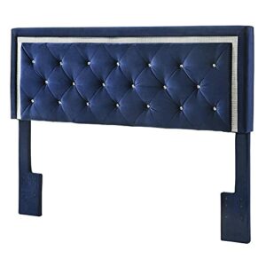 Best Quality Furniture Headboard, Navy Blue