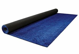 House, Home and More Outdoor Artificial Turf with Marine Backing – Electric Blue 6 Feet X 10 Feet – Spectrum Series .25 Inch Pile Height
