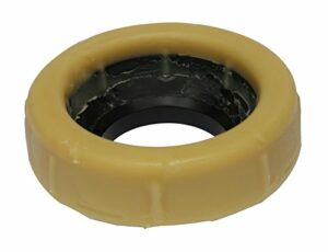 Plumb Pak K836-2 Extra Thick, Jumbo Toilet Wax Gasket, for Use with 3 in Or 4 in Waste Lines