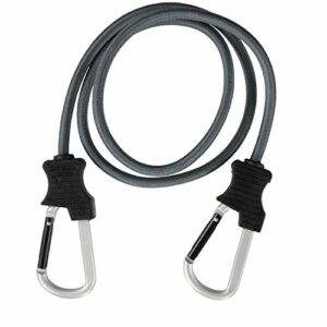 KEEPER - 48” Carabiner Bungee Cord - UV and Weather-Resistant