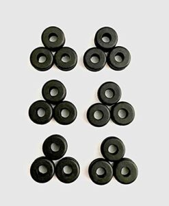 (18) Antique/Vintage/Discontinued Replacement Rubber Grommets for Hunter Ceiling Fan