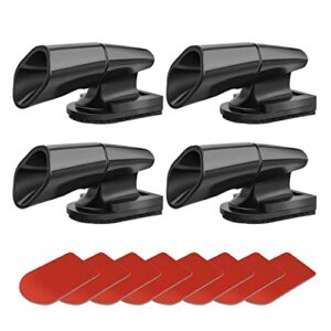 MOARMOR Deer Whistles for Car/Truck/Vehicle/Motorcycle Car Deer Warning Whistles Deer Horn for Car(4 Pack with 8 Adhesive Tapes)