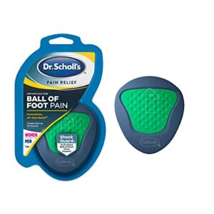 Dr. Scholl's BALL OF FOOT Pain Relief Orthotics (One Size) // Clinically Proven Immediate and All-Day Relief of Ball-of-Foot Pain by Lifting and Reducing Pressure on Metatarsal Bones