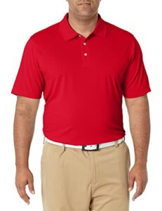 Amazon Essentials Men's Regular-Fit Quick-Dry Golf Polo Shirt, Red, XX-Large