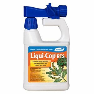 Monterey LG3190 Liqui-Cop Copper Garden Spray Fungicide for Disease Prevention, 32-Ounce RTS, 32 oz