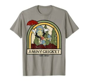 Disney Pinocchio Jiminy Cricket Established 1940 T-Shirt