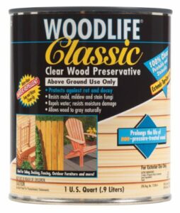 Rust-Oleum Clear 902 Wolman Classic Wood Preservative-Above Ground, Quart, 32 Fl Oz