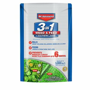 BioAdvanced 3-In-1 Weed and Feed for Southern Lawns, Granules, 12.5 lb