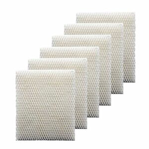 Colorfullife 6 Pack Humidifier Wicking Filter T for Honeywell Top Fill Tower Humidifier HEV615, HEV620, Replacement Filter T, Replace Parts HFT600T HFT600PDQ