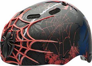 Bell 7059833 Children Spider-Man 3D Web Slinger Multi-Sport Helmet , Child (5-8 yrs.)