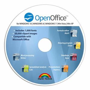 Office Suite 2022 Special Edition for Windows 11-10-8-7-Vista-XP | PC Software and 1.000 New Fonts | Alternative to Microsoft Office | Compatible with Word, Excel and PowerPoint