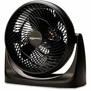 Amazon Basics 3 Speed Small Room Air Circulator Fan, 11-Inch