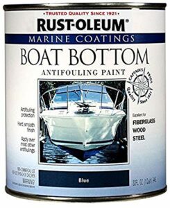 Rust-Oleum 207013 Marine Boat Bottom Antifouling Paint, 1 Quarts (Pack of 1), Blue, 11 Fl Oz