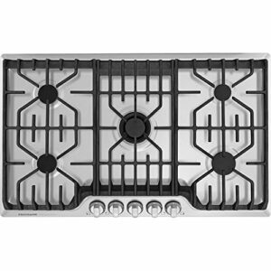 FRIGIDAIRE Professional FPGC3677RS FRIGIDAIRE Professional 36'' Gas Cooktop with Griddle in Stainless Steel