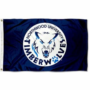 College Flags & Banners Co. Northwood Timberwolves Flag