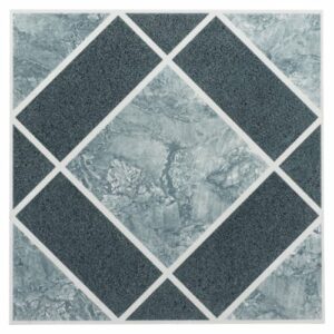 Nexus Self Adhesive 12-Inch Vinyl Floor Tiles, 20 Tiles - 12